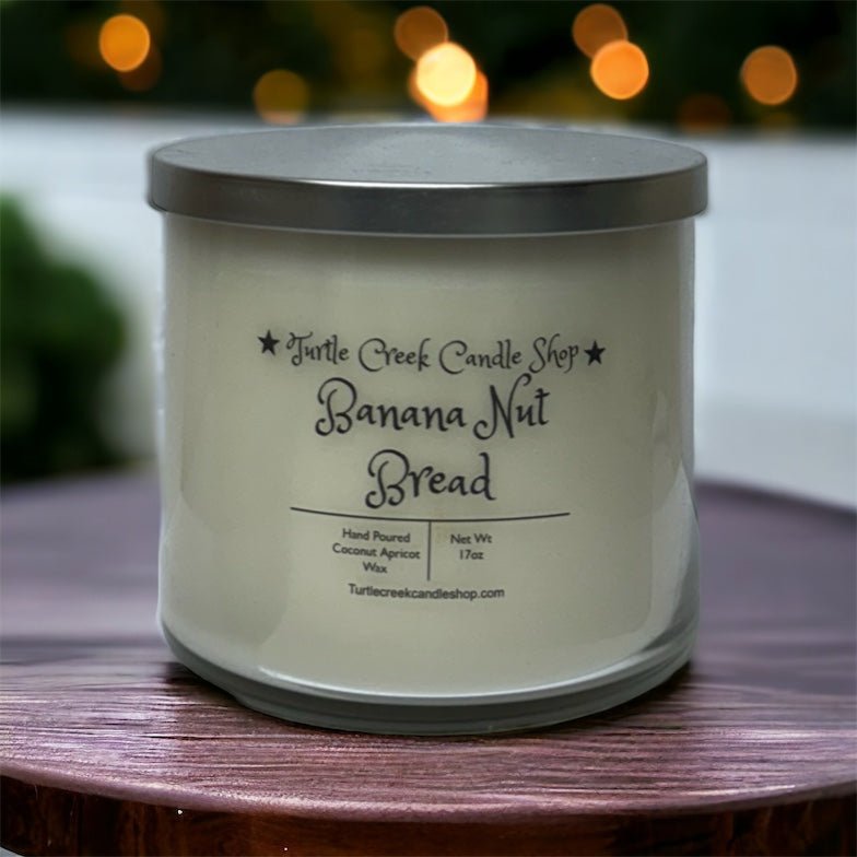 3 Wick Clear Candle - Turtle Creek Candle Shop