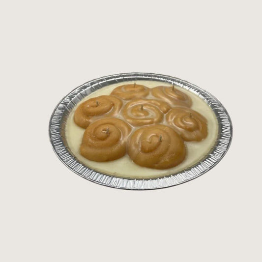 9" Great Lakes Cinnamon Roll Candle - Turtle Creek Candle Shop
