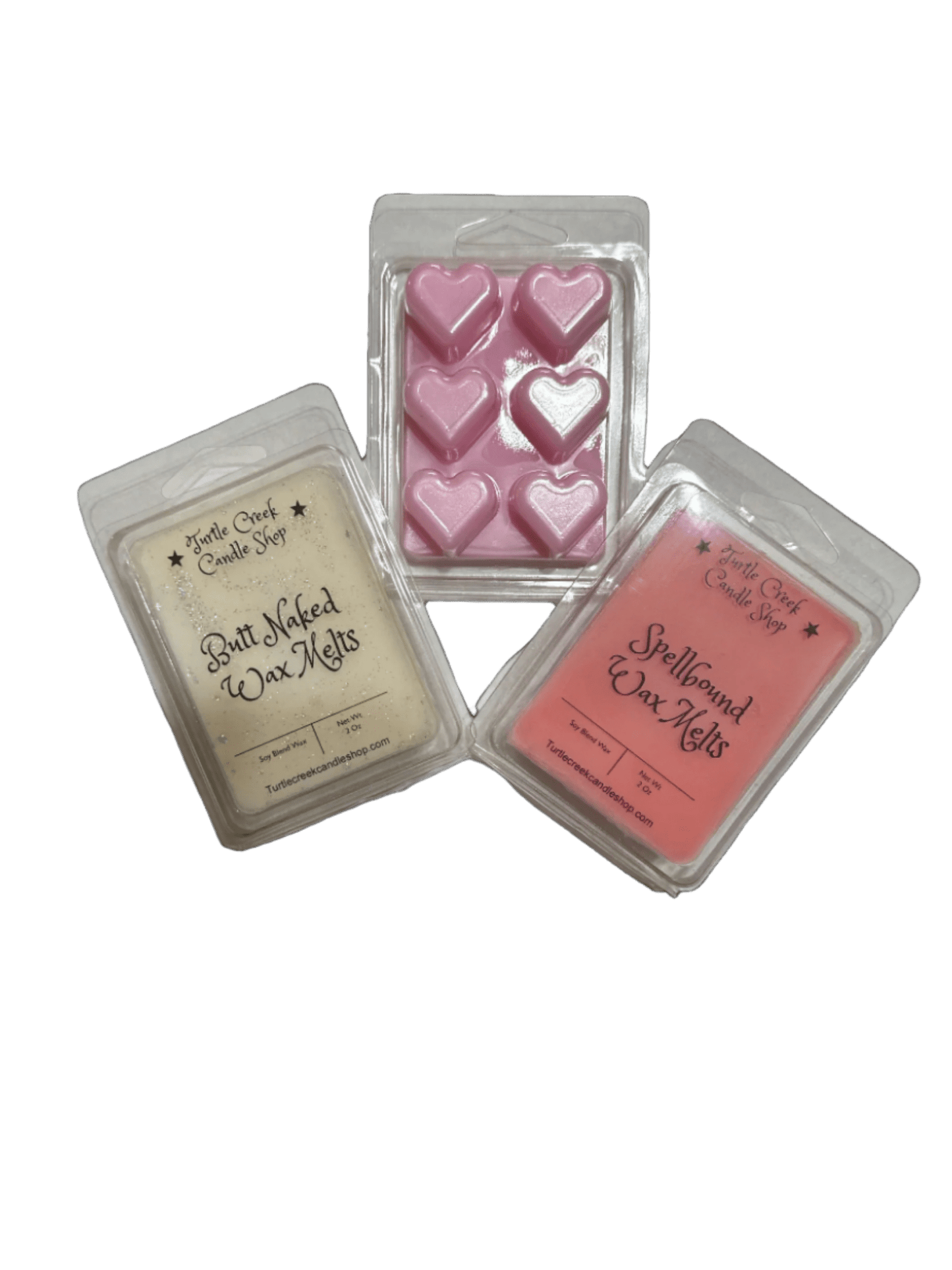Wax Melts Heart Shaped - Turtle Creek Candle Shop