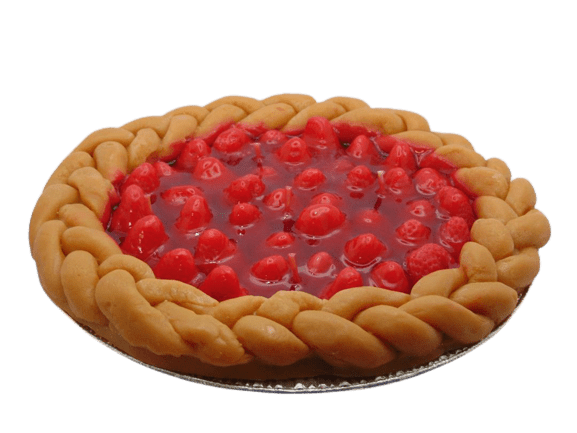 9" Holland Strawberry Festival Pie Candle - Turtle Creek Candle Shop