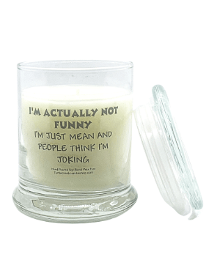Sarcastic I'm actually not funny... - Turtle Creek Candle Shop