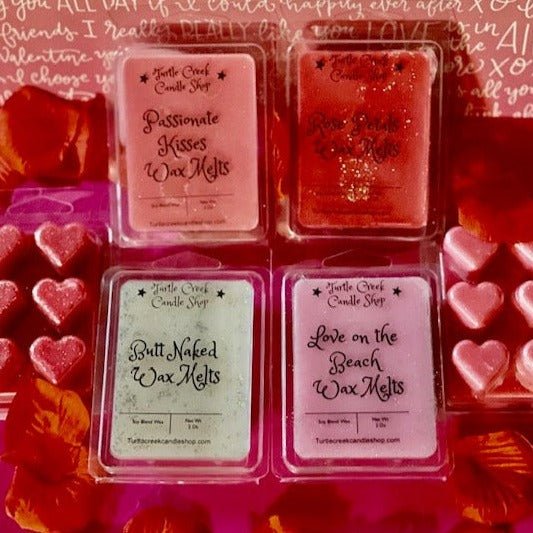 Wax Melts Heart Shaped - Turtle Creek Candle Shop