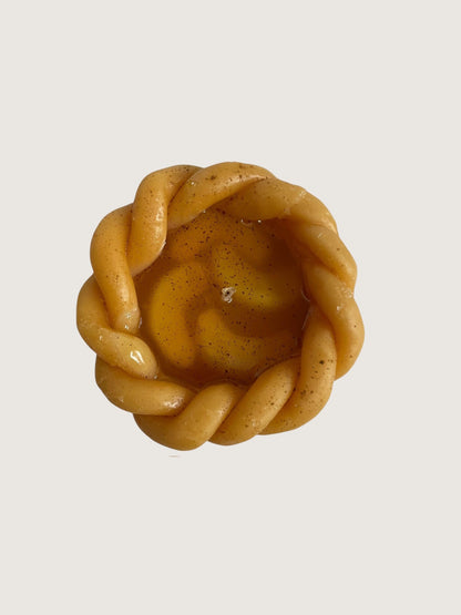 3" Amish Apple Pie Candle - Turtle Creek Candle Shop