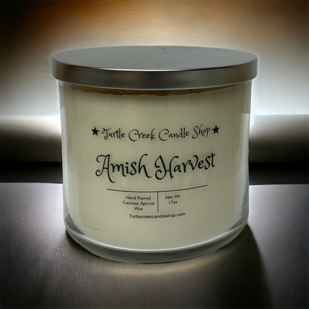 3 Wick Clear Candle - Turtle Creek Candle Shop