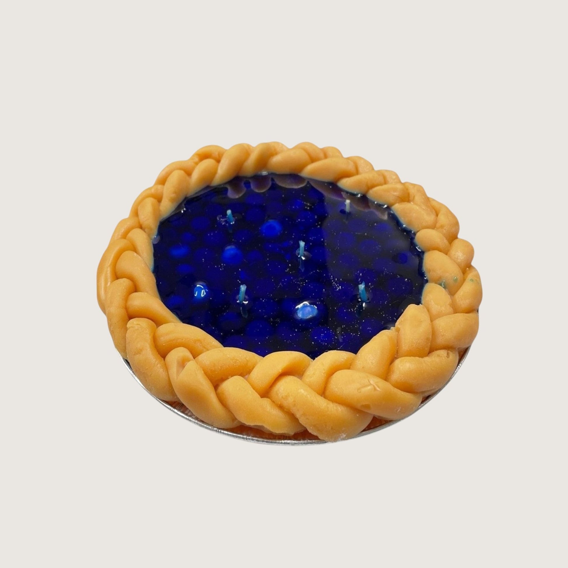 9" Michigan Blueberry Pie Candle - Turtle Creek Candle Shop