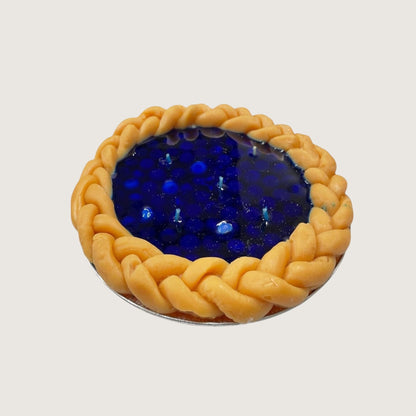 9" Michigan Blueberry Pie Candle - Turtle Creek Candle Shop