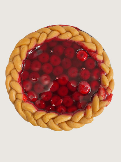 9" Traverse City Cherry Pie Candle - Turtle Creek Candle Shop