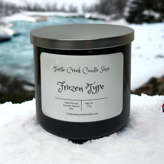 Black 3 wick Candle