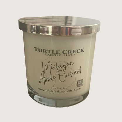 Michigan Apple Orchard 11oz Jar Candle - Turtle Creek Candle Shop
