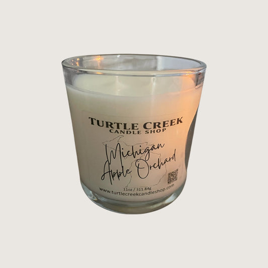 Michigan Apple Orchard 11oz Jar Candle - Turtle Creek Candle Shop