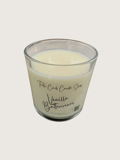 Vanilla Buttercream 11oz Jar Candle - Turtle Creek Candle Shop