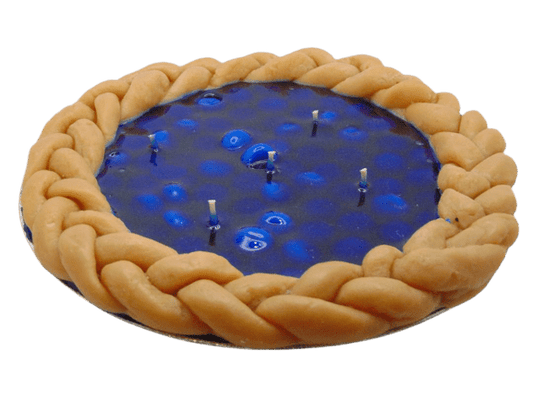 9" Blueberry Pie Candle - Turtle Creek Candle Shop